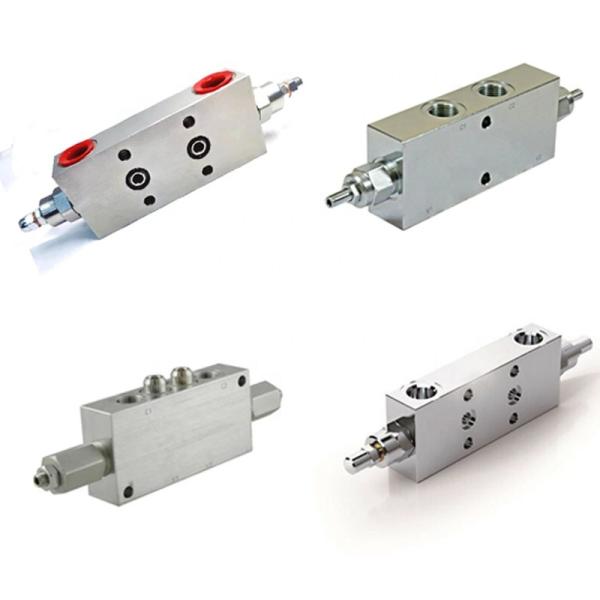 Contro-equilíbrio de óleo válvula hidráulica sobrecentrada cartucho duplo