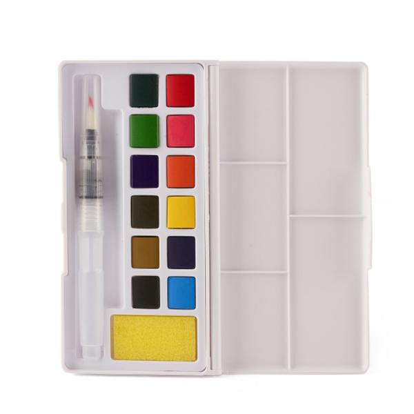 High quality artist watercolor palette 12colors water color paint