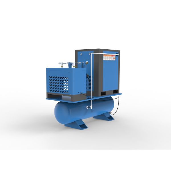7.5hp-50hp AGSD-C  Tank Mounted Air Compressor 220V-460V/50-60hz