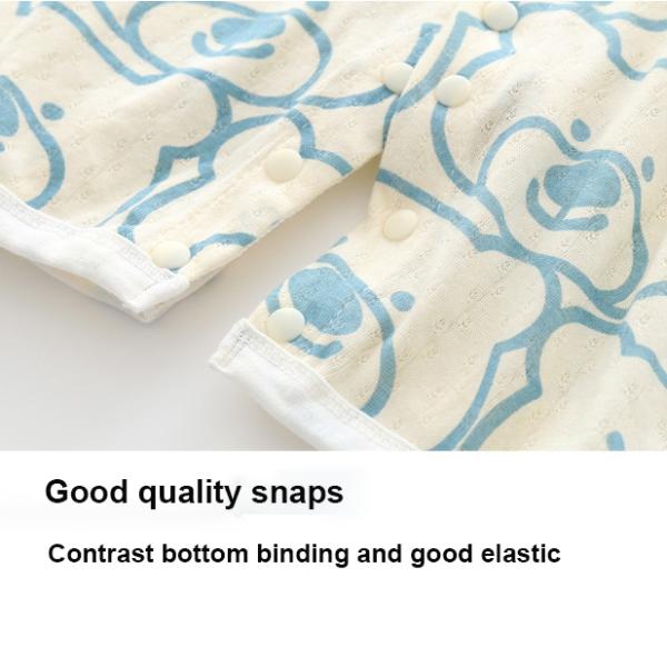 Wholesale Newborn Printing 100% Cotton Baby Romper Custom Unisex Baby Bodysuits