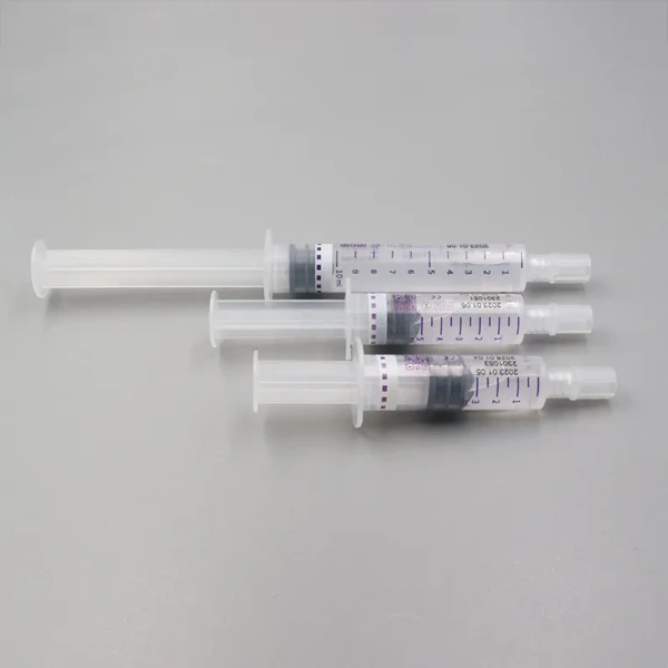 Pre-Filled Prefilled Flush Syringe, Drug Treatment Catheter Flushing Syringe with Seal