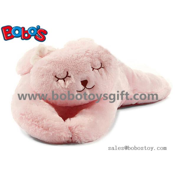 Soft Plush Pink Color Rabbit Stuffed Animal Toy Long Bunny Body Pillow