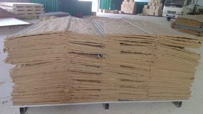 Barreiras modernas de defesa itar com geotextil castanho, aprovadas pela ISO