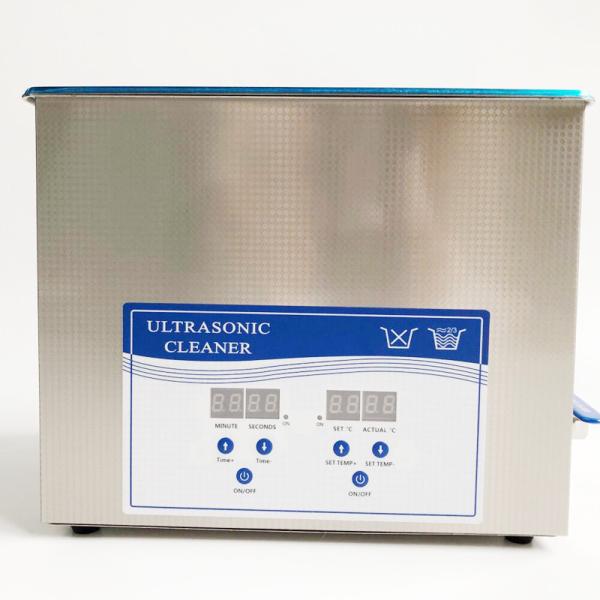 40KHz Desktop Ultrasonic Cleaner PCB Cleaning Remove Flux / Eliminate Water Damag