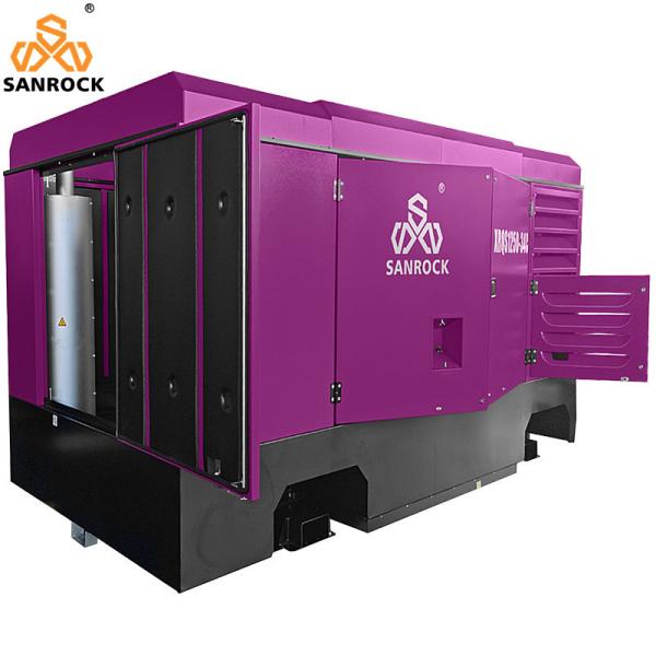 Screw Air Compressor Machine Working Pressure 34bar Portable Water Well Diesel Air Compressor