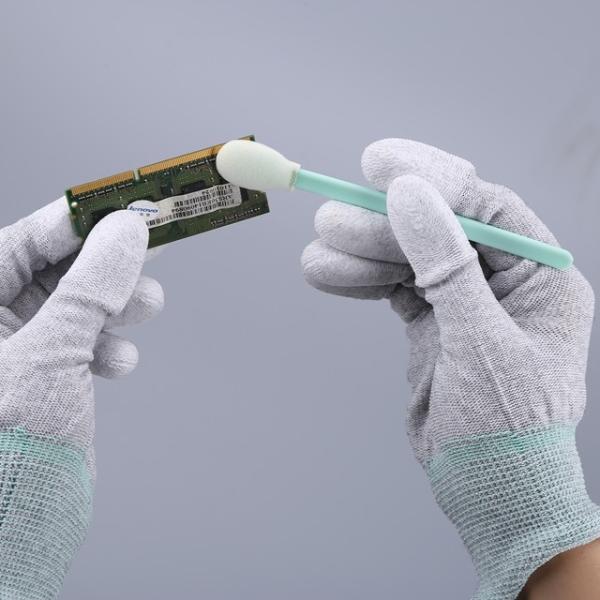 La espuma del recinto limpio de la esponja de TX 706A limpia el palillo que las cabezas redondas se aplican a la impresora