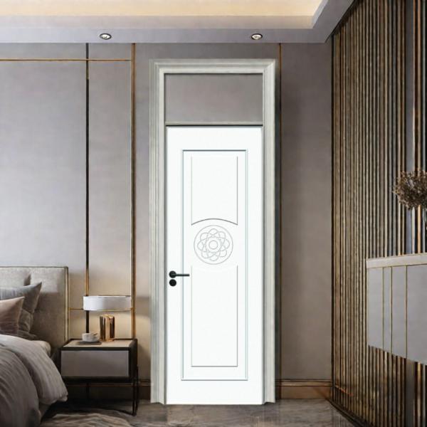 Painting WPC Door Offering Moisture Resistance and Low Maintenance Requirements Perfect for Modern Interior Door Solutions