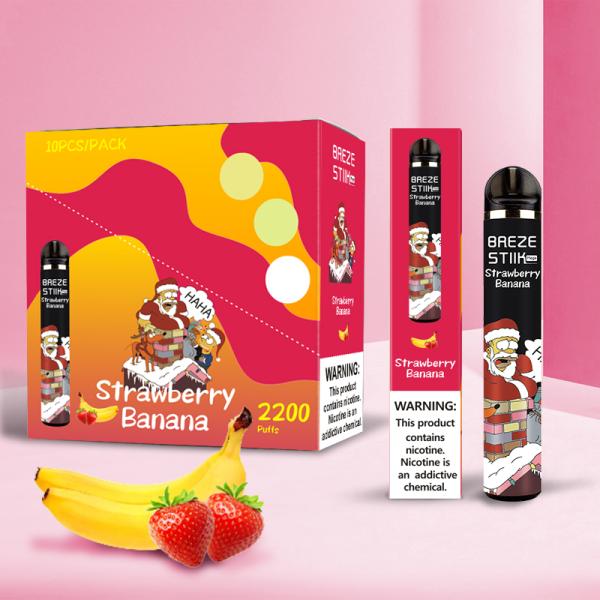 FDA CE Disposable Vape Pen Pods 2200 Puffs 6.0ml Smoking Vapor Cigarettes