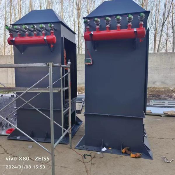 10000-100000m3/H Pulse Jet Bag Dust Collector With 2-6m Bag Length And Textile Or Felt Bag
