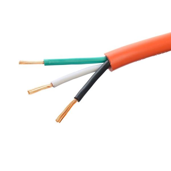 Vde H05vv f 3g 2.5 Mm2 One Grounding Rvv Electrical Wire Flexible Royal Power Cord Cable for Low Voltage Appliances