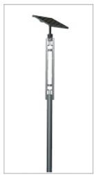 Monocrystalline Silicon Solar light Led Street Lamp MPPT charging mode more than 50000 hours life  led bulb waterproof
