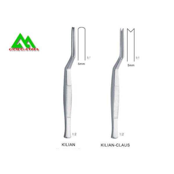 Straight / Curved Basis Surgical Osteotome Instrument For Small Animal Vet Surgery