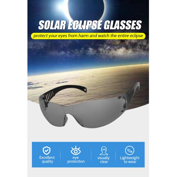Solar Eclipse Glasses Certified Safe Shades for Direct Sun Viewing Approved 2024