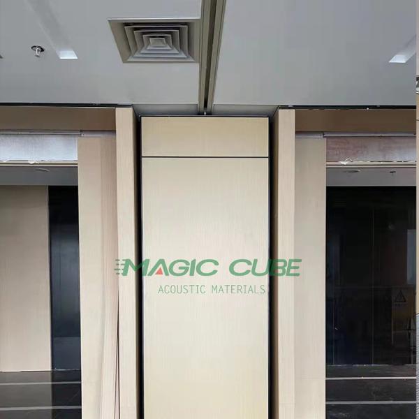 Hotel Room Soundproof Movable Partition Wall 1200mm Width Easy To Operate