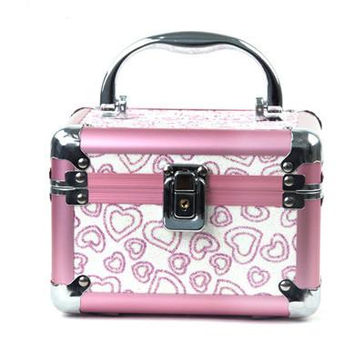 Custom Decorate Jewelry Train Case Aluminium Material For Travel