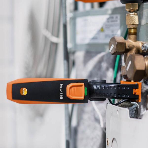 Термометр с трубными зажимами Testo 115i, управляемый со смартфона 0560 2115 03