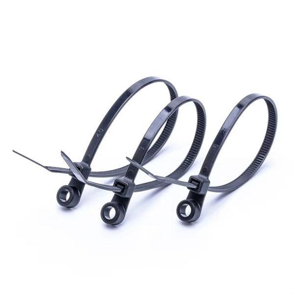 High Quality 380MM Mountable Head Cable Ties Nylon Cable Zip Ties Plastic Wire Cable Tie Wrap