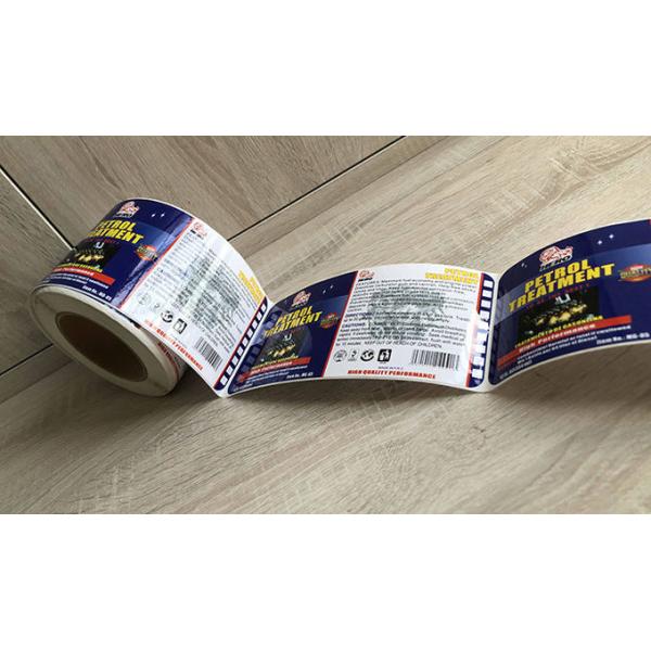 Glossy self-adhesive paper packaging sticker label manufacturer