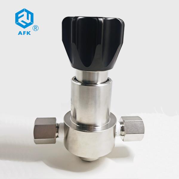 Laboratory 6000PSI Stainless Steel Pressure Regulator 316L AFK R12