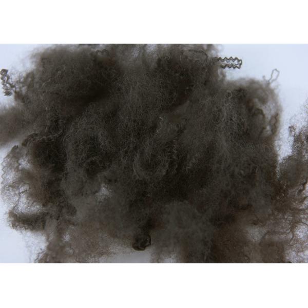 Recycled Grade PET Staple Fiber , Non Woven Polyester Staple Fiber 18D*65MM