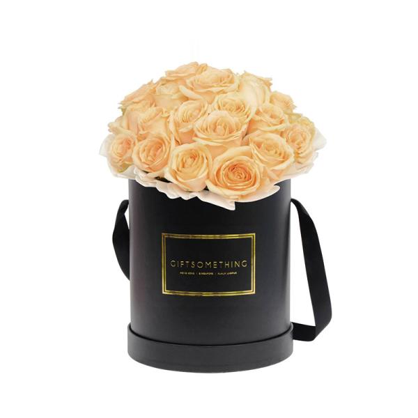 CMYK Printing 157gsm 0.5kg Flower Cylinder Paper Boxes