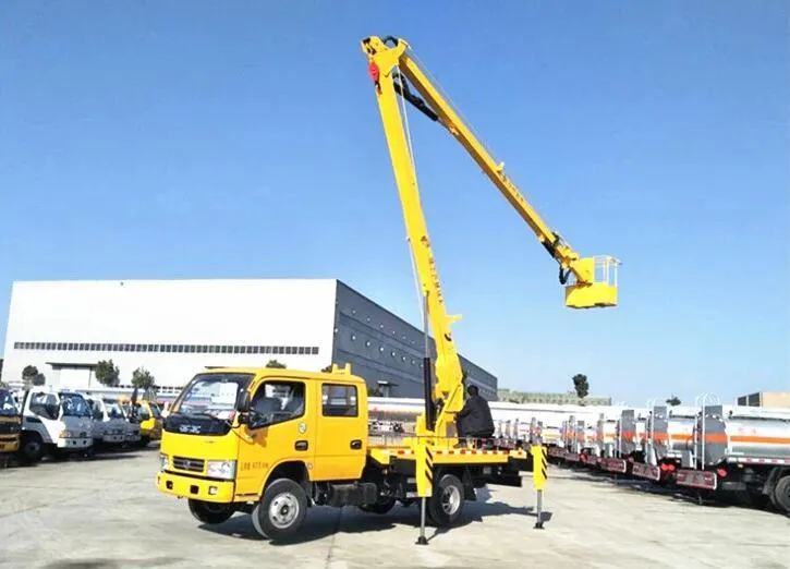 6 Wheels 15m	Aerial Platform Truck , Hydraulic Aerial Cage Truck