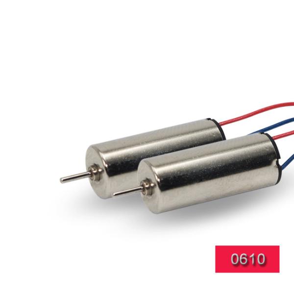6mm Diameter Coreless DC Motor / Mini DC Motor 3v 0610-Q For Micro Actuator