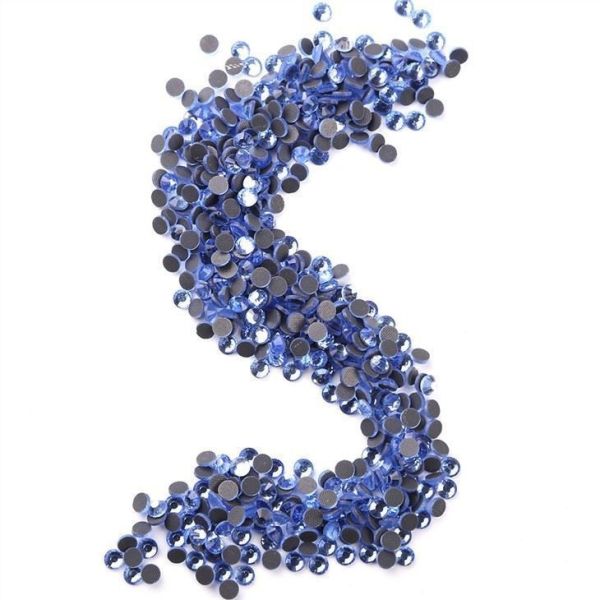 AB Cristal Rhinestone No Hot Fix Negro AB Rhinestone Cry...