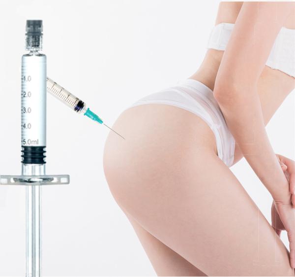 Gel ácido hialurónico 24mg/Ml do enchimento não cirúrgico das nádegas do Ha da agulha 23G
