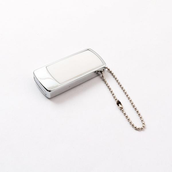 Shockproof Metal USB Flash Drive Silver And Customized Color Laser / Dome / Print Logo