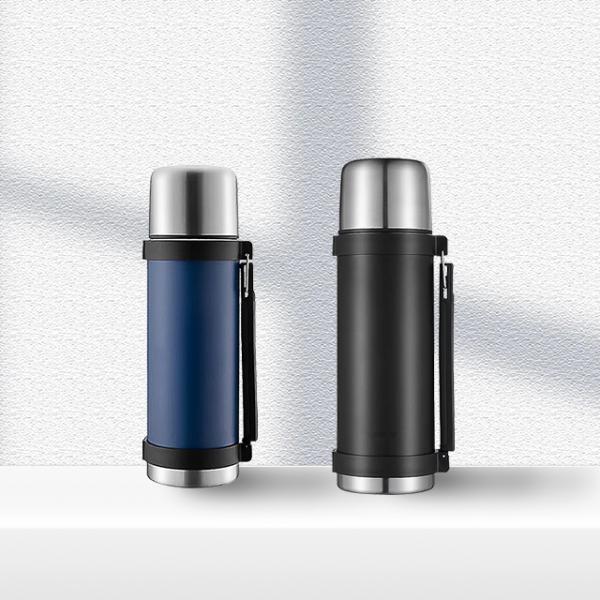 304 Stainless Steel Vacuum Insulated Water Bottle 1200ml Capacity for Outdoor Activities