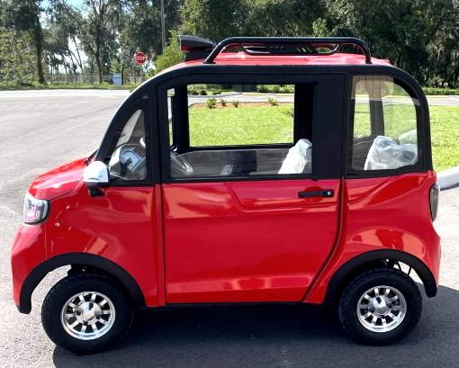 Disc Brakes 1500w Electric Golf Car 4 Seater LSV Low Speed Vehicle