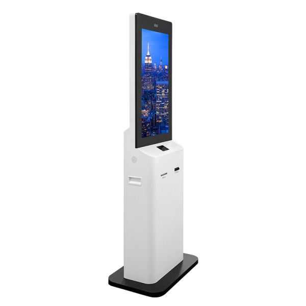 High Quality Robot Customized POS System Self-Serve Kiosk Display Racks New Design Touch Screen Serving Equipment SDK Function