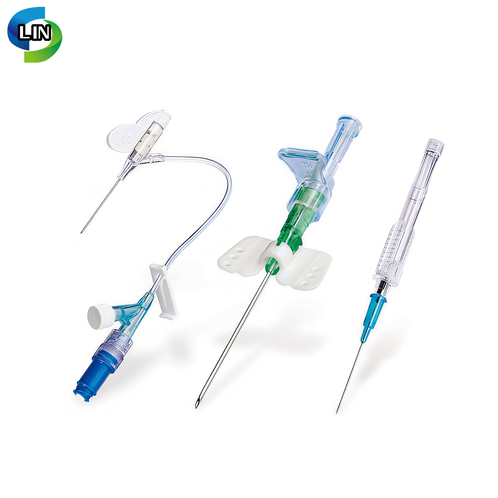 Disposable Indwelling Needle IV Catheter Cannula for Diagnostic Injection with Wide Clinical Application in 24G/22G/20G Sizes