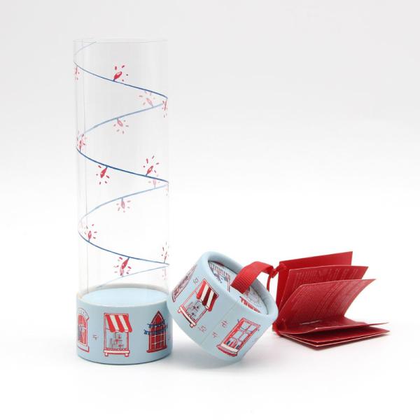 Custom Printed Cream Paper Card Box Display Cosmetic Packaging Bottle With PVC Film