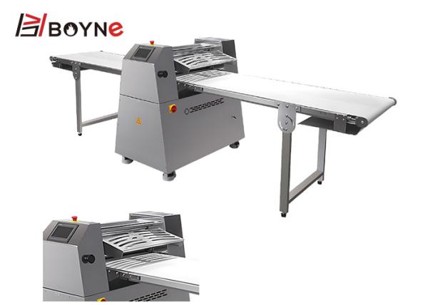 Full Automatic Vertical Dough Sheeter 650mm Rolling Width Bakery Processing Equipment