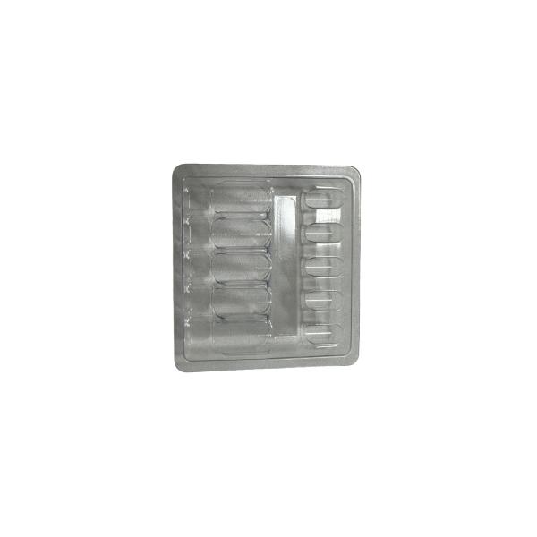 PET Water Injection Fixed Tray Glass Bottle Drug Safety Bottle Tray