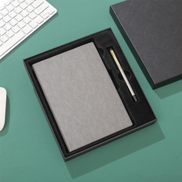 Conjunto de presentes corporativos Comentário de ligação térmica com 100 folhas internas e logotipo personalizado