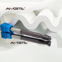 8mm 2 Flute TiAlN revêtu de carbure fin de moulin extrêmement longue longueur outil de découpe de fente profonde pour l'acier inoxydable