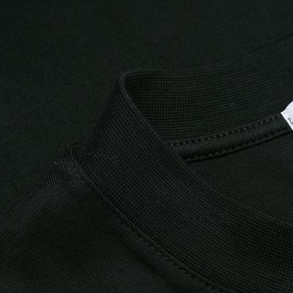 Black Stylish Mens T Shirts Hip Hop Blank Cool Printed T Shirts With Custom Logo