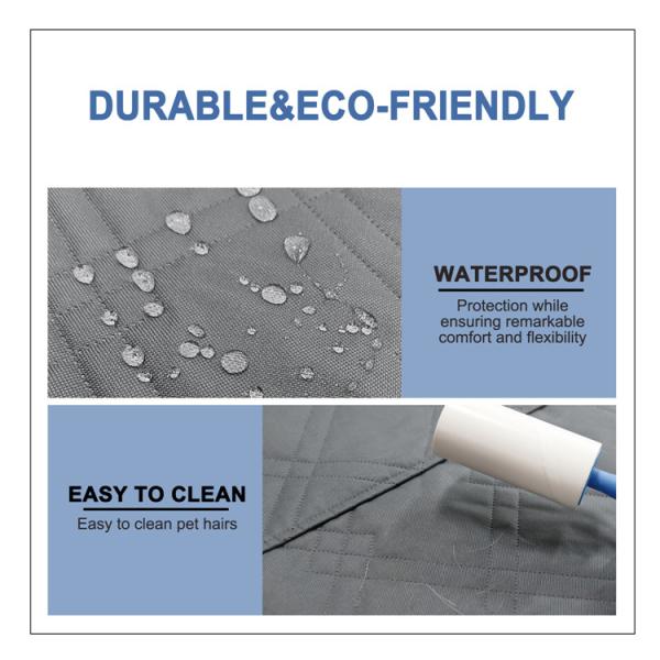 Oxford Anti Tear Pet Floor Mat Dog Play Crate Pee Training Waterproof