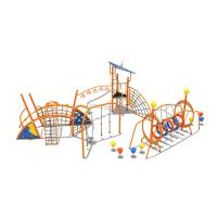 Charge statique extérieure du terrain de jeu 114mm de grands enfants en plastique de glissière anti