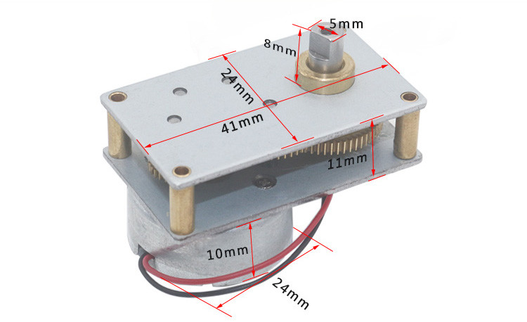 CCW моторов 6V 16rpm реверзибельный CW шестерни DC клапана ZB4124-300 микро-