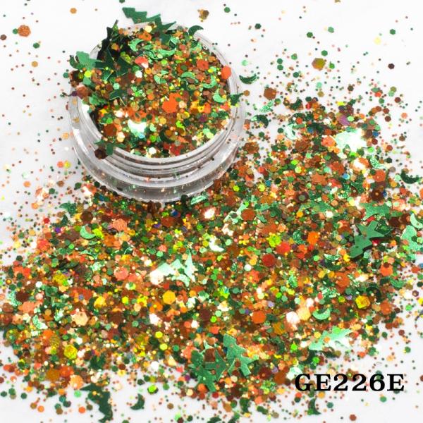 Chunky Cosmetic Xmas Halloween Glitter Mix Winter Style 1KG Customized