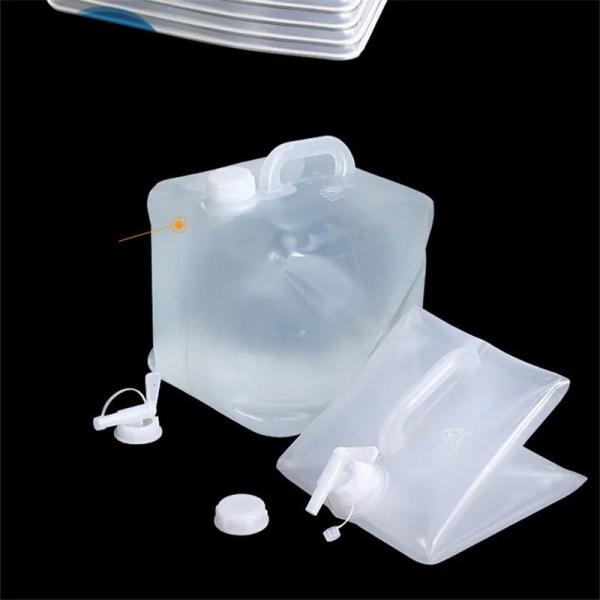 Cubitainer Folding 5L-20L Water Bag Square Shape Recyclable Plastic Soft Bucket with Carton for Outdoor Use
