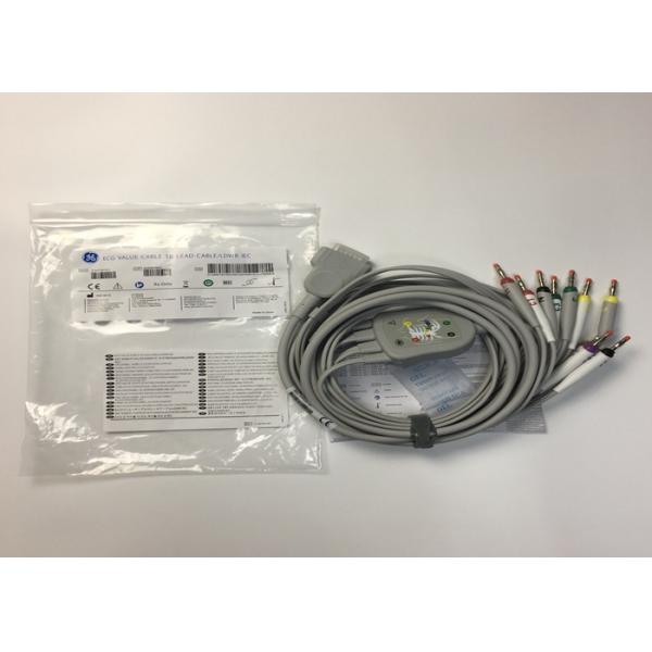 10 Свинцовые запчасти для ЭКГ кабель GE2104726-001 Стандарт ЕС