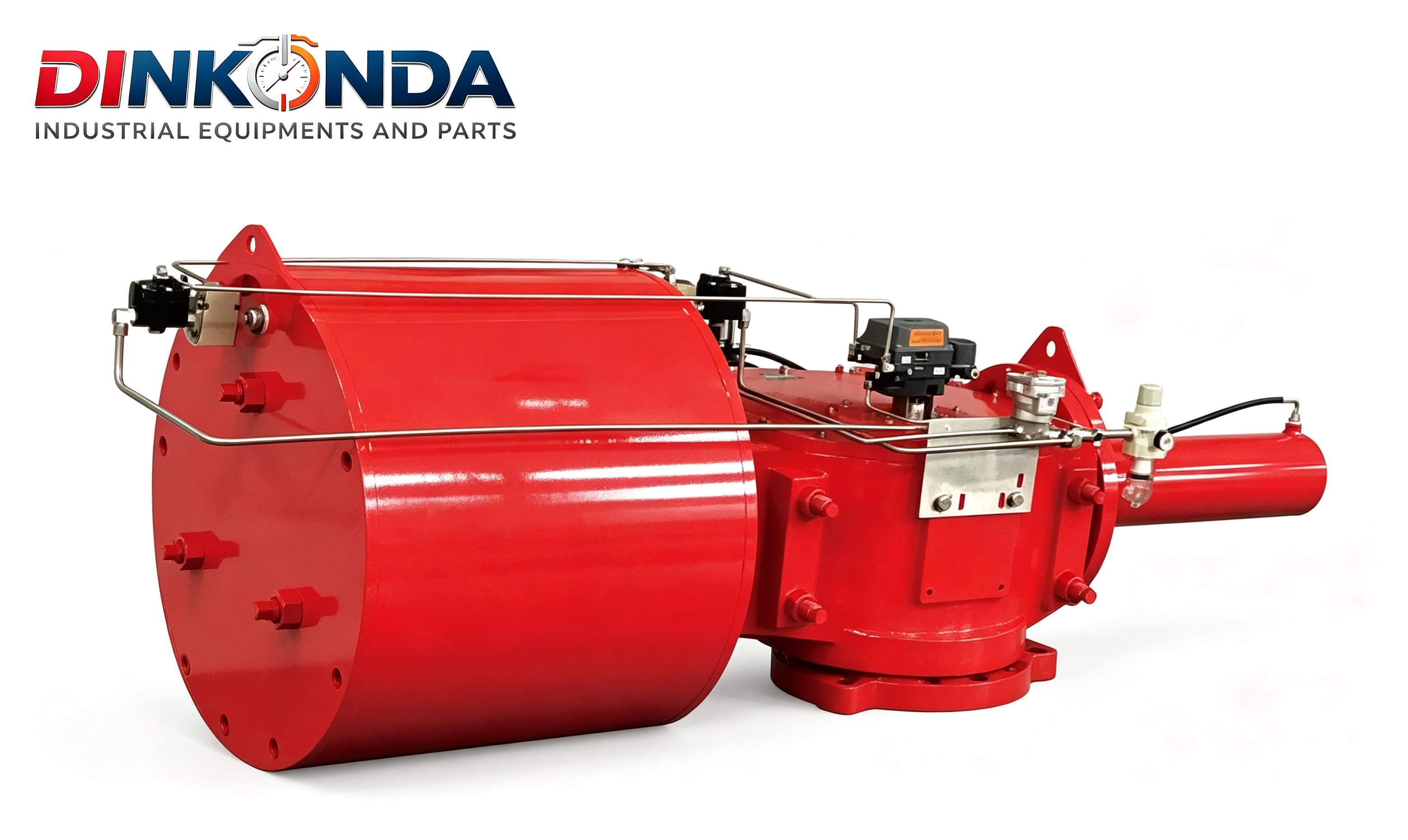 ODM Modulating Electric Pneumatic Actuator Split Type Double Piston Pneumatic Cylinder
