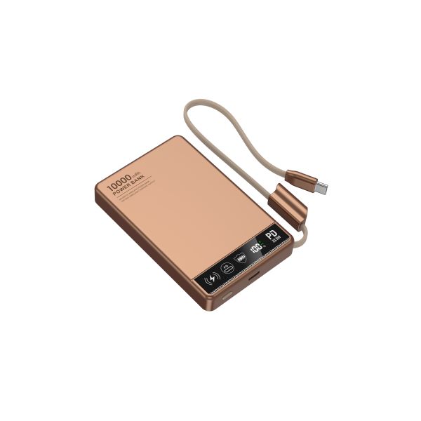 Fast Charging Magnetic Wireless Power Bank Ultra Thin 10000mAh OEM/ODM 20W/15W