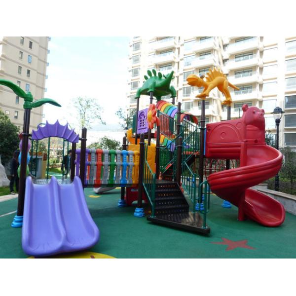 Creative Kid Backyard Playground Set , Residential Outdoor Playground Equipment