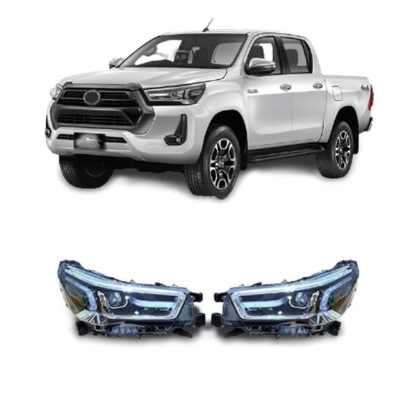 Fabricante Wholesale do OEM para o restauro 2021 de Toyota Hilux Rocco da venda Bodykit Front Bumper Grill